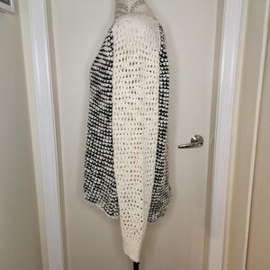 Vintage Contrast Knit Sweater